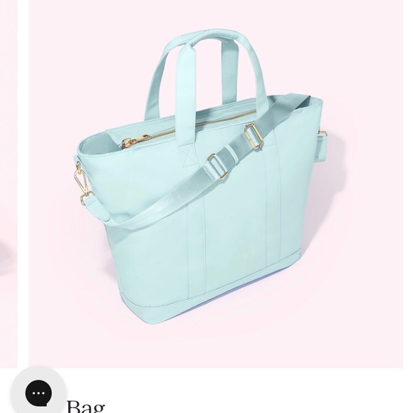 Stoney Clover Lane Sky Blue Tote Bag - Picture 2 of 10